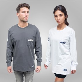 LUXE 5.0 Unisex Cotton Long Sleeve with pocket